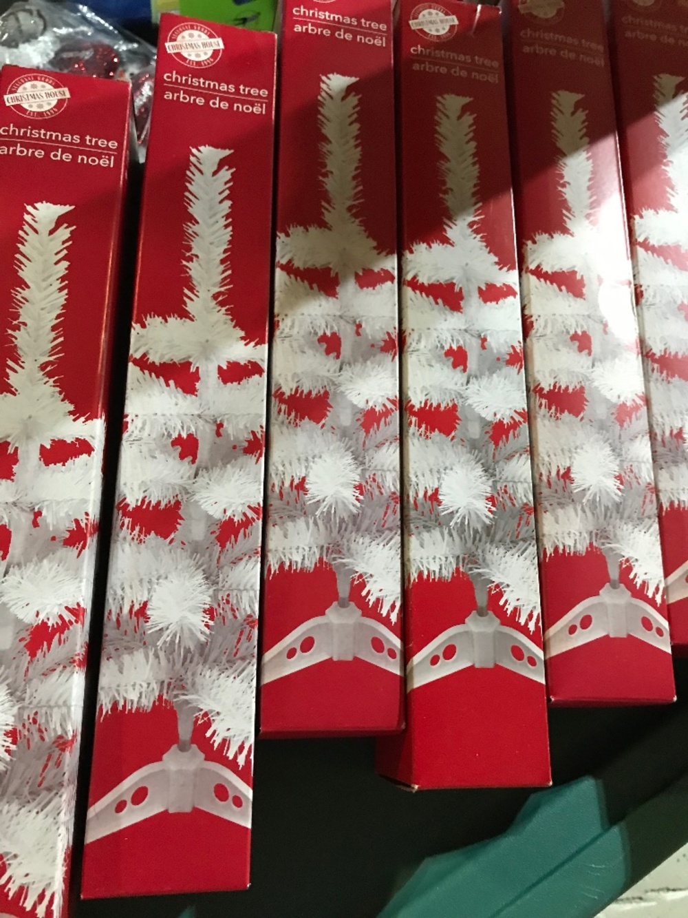 Small 15” Christmas Winter Holiday Tree decor tabletop display
